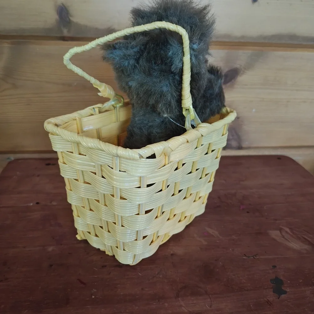 Wizard of Oz Toto in Basket Wonders Dog‎ Halloween Costume Accessory D22
